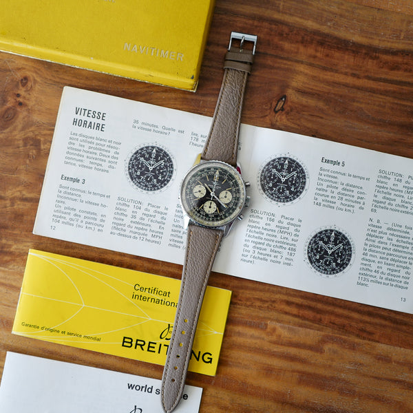 Breitling Lip Navitimer 806 boite papiers manuel garantie