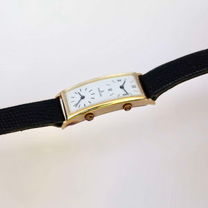 Richards-Zeger GMT Quartz,  Double-Fuseaux Horaire