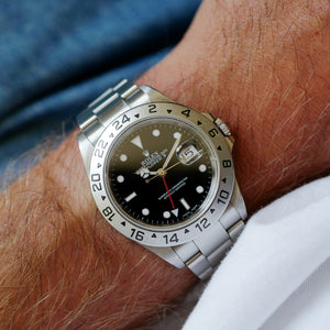 archi full set rolex explorer II 16570 boite papiers de 2002