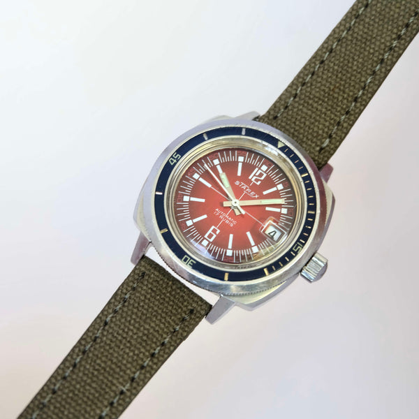 Baby Panerai Starex cadran rouge