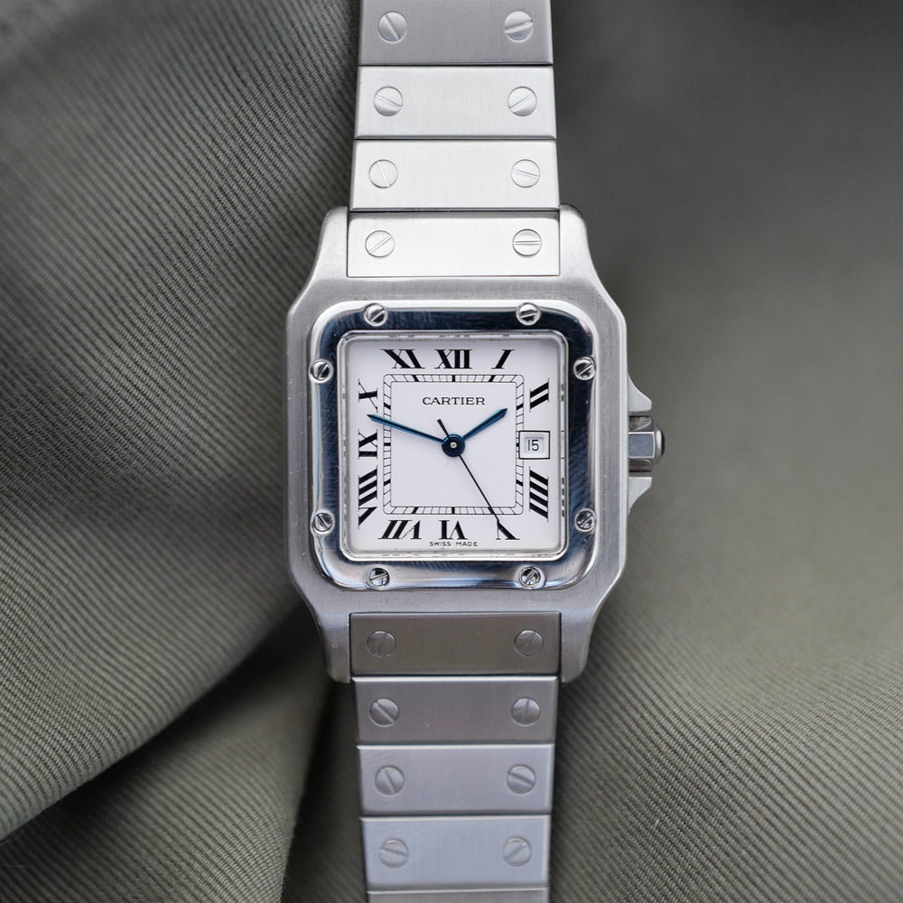 Belle montre Cartier vintage 2960 boite papier