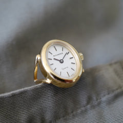 Bucherer montre bague suisse vintage femme