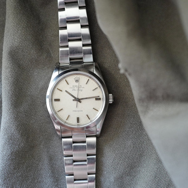 Cadran patiné vintage Rolex Air King Datejust 34mm