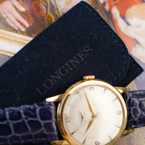 cafe noir les montre horloger marseille longines-fab-suisse-or-18k-1955