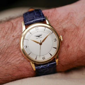 cafe noir les montre horloger marseille longines-fab-suisse-or-18k-1955