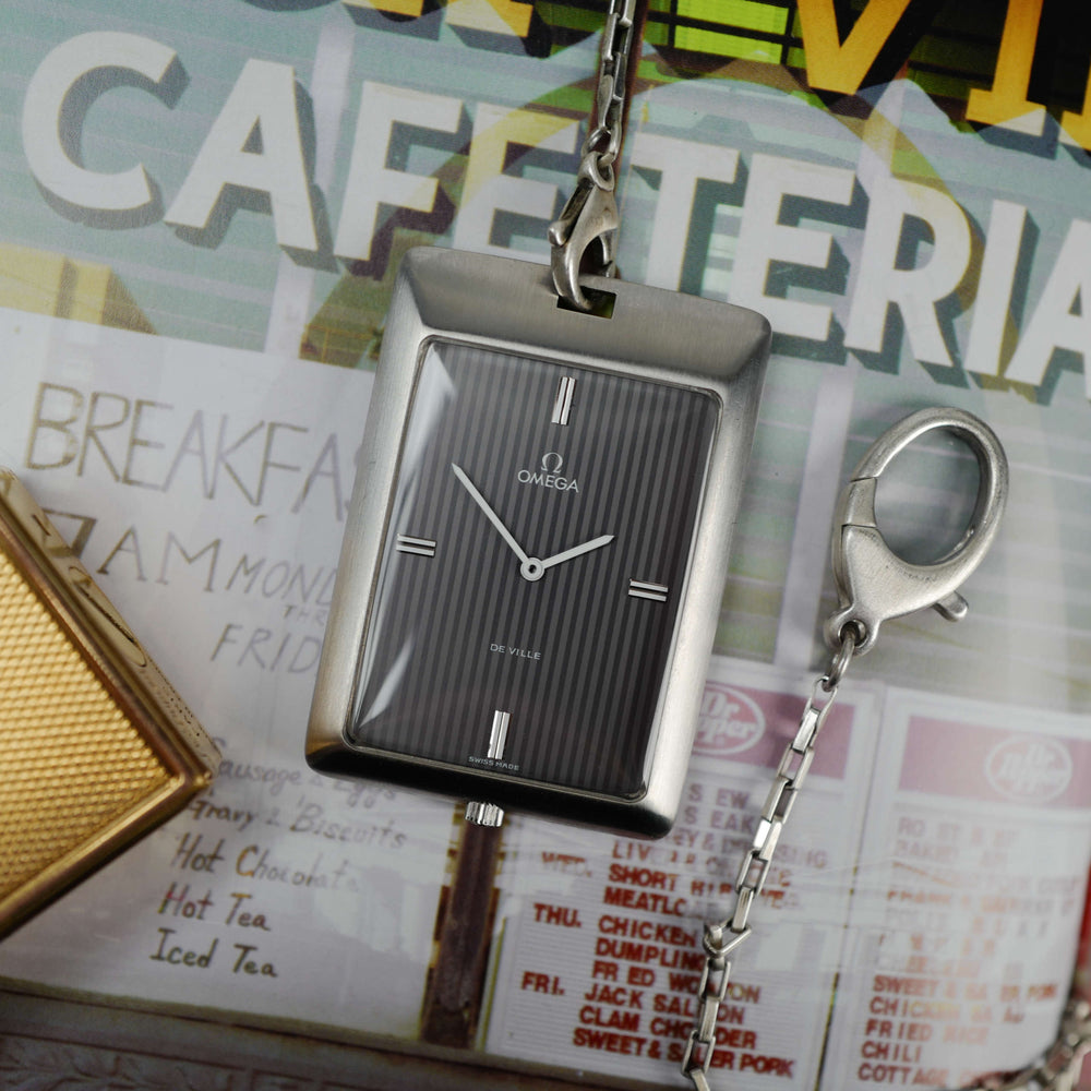 cafe noir les montres horloger marseille montre de poche de ville mecanique manuelle chaine argent cadran gris 111 1738_2