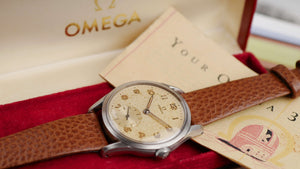 cafe noir les montres horloger marseille omega oversize turler zurich vintage tritium militaire 1952
