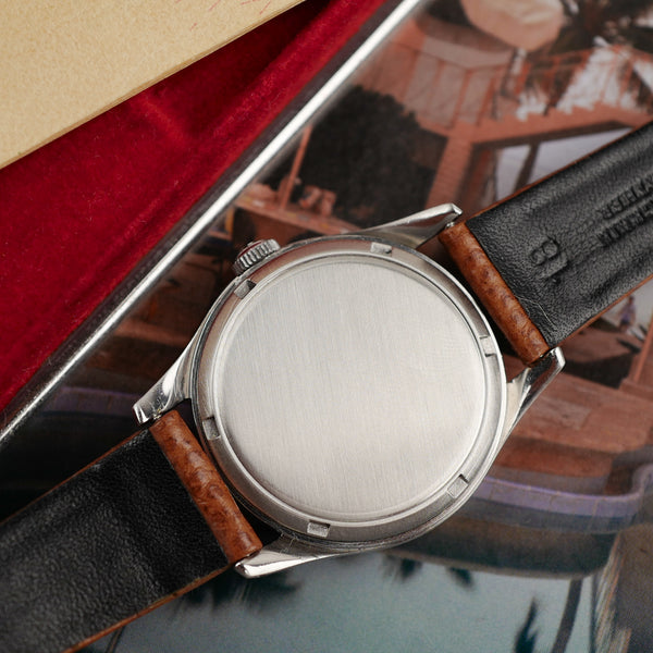 cafe noir les montres horloger marseille omega oversize turler zurich vintage tritium militaire 1952