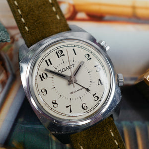 cafe noir les montres horloger reparations marseille aix soviétique Montre Poljot vintage Raketa signal alarme