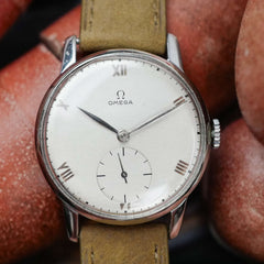 Café noir les montres horlogerie vendeur Marseille Aix Omega jumbo oversize indexes chiffres romains 30t2 vintage 1939