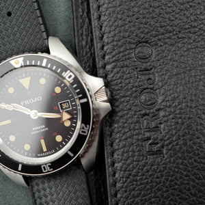 Café noir les montres horlogerie vendeur Marseille Frojo Phocéa maxi dial 170 ans édition limitée