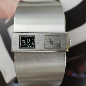 Café noir les montres Lip Baschmakoff cartouche automatique 1970
