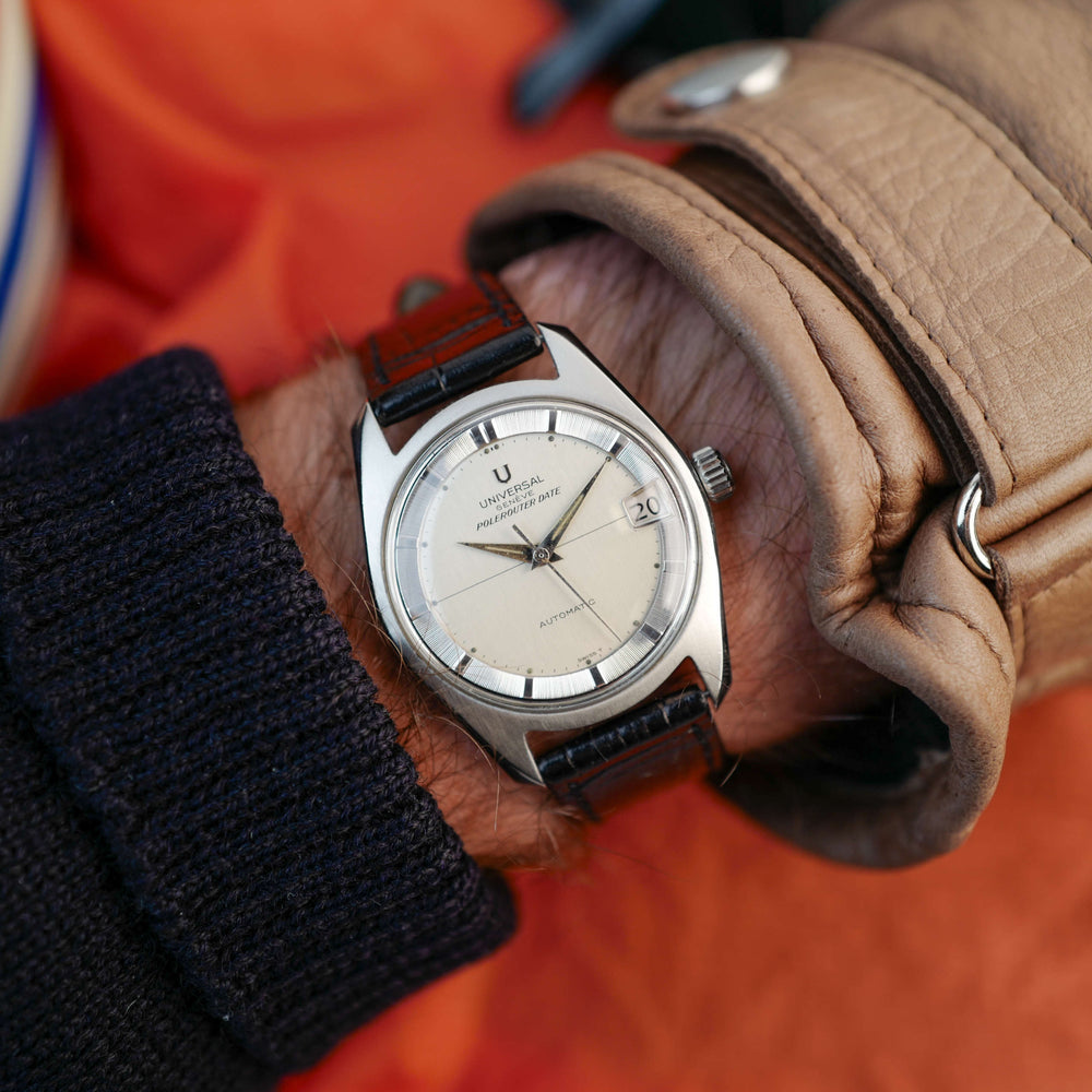 cafe noir les montres vintage Polerouter Date micro rotor calibre 69