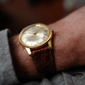 cafe noir les montres vintage horloger marseille zenith stellina or jaune rose vintage automatique 35mm 2545PC année 1960
