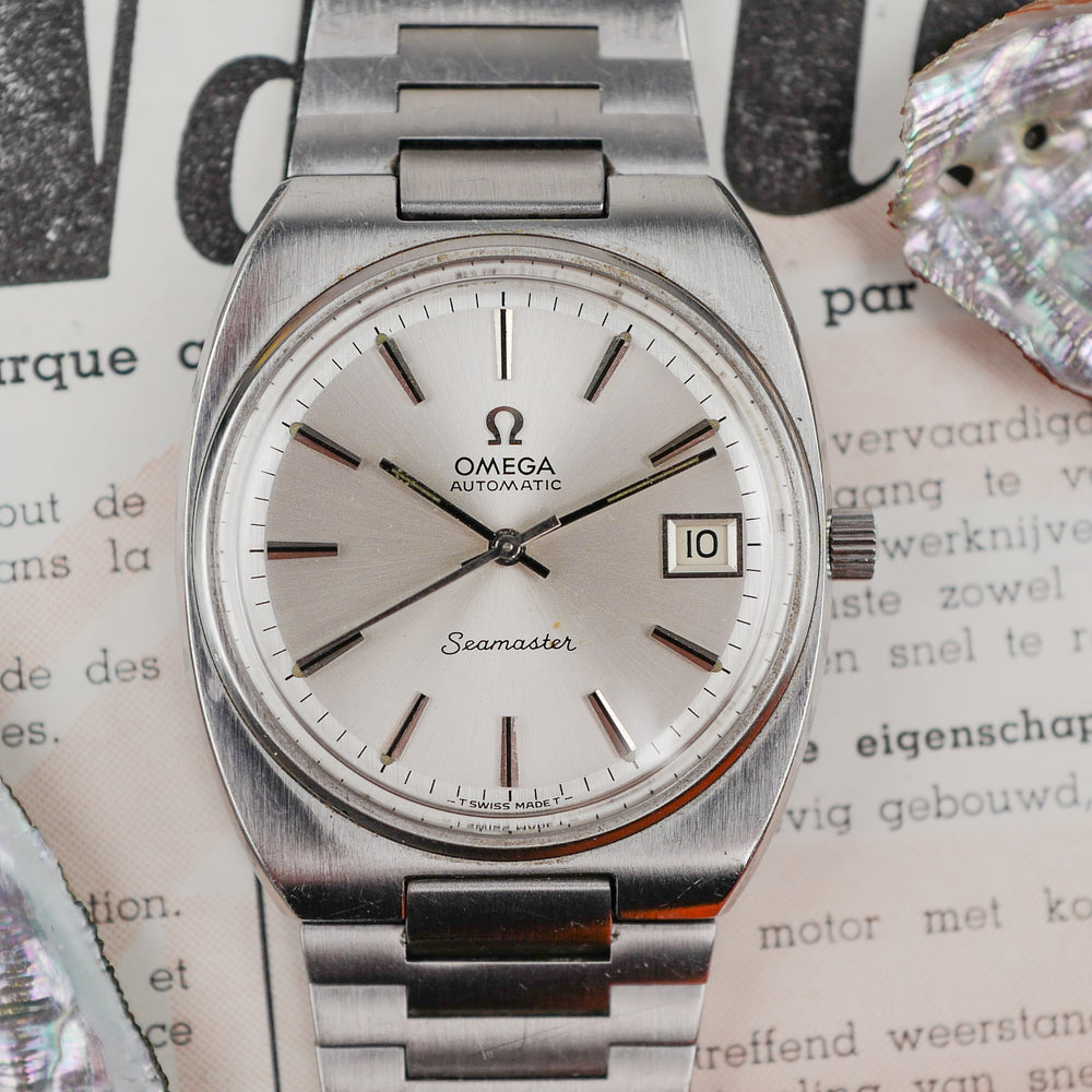 cafe noir les montres vintage horlogerie marseille aix cafe noir montres vintage marseille omega vintage seamaster bracelet intégré acier automatique 1012