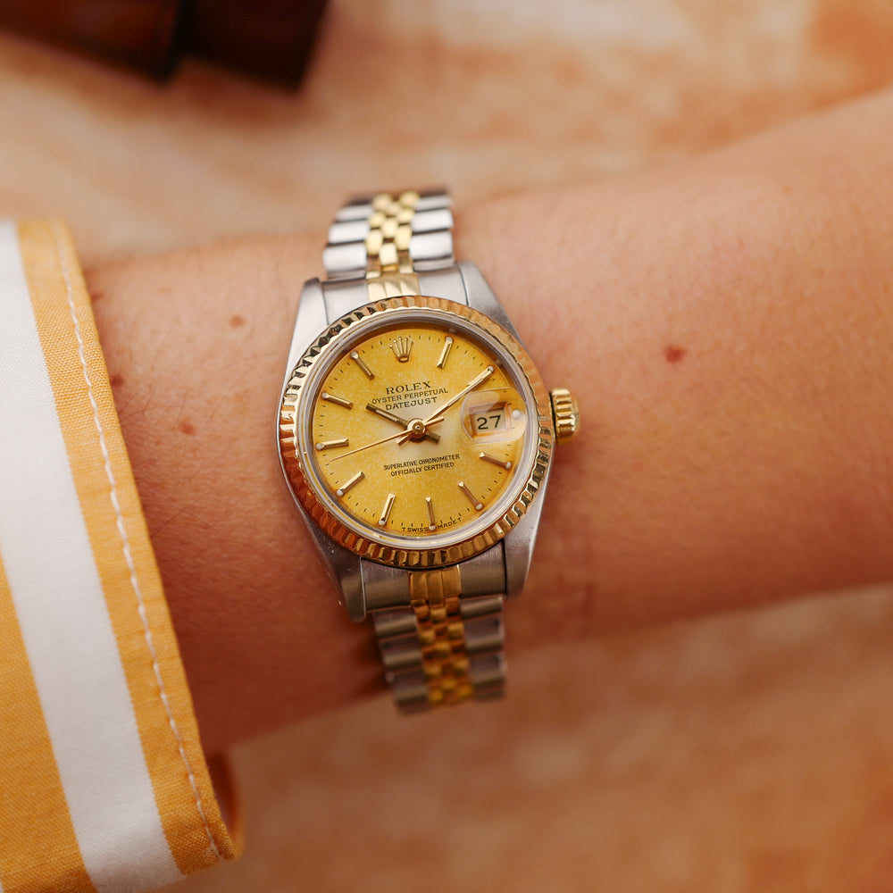 ROLEX "Mini-Oyster Perpetual Date" Réf. 69173 (Vintage 1985)