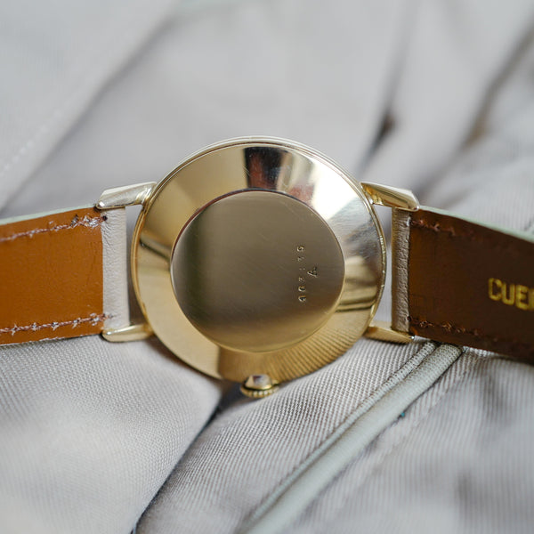 cafe noir les montres vintage marseille horloger jaeger lecoultre mouvement mecanique a automatique 449 spirale breguet 1940 or massif 18K petite seconde7