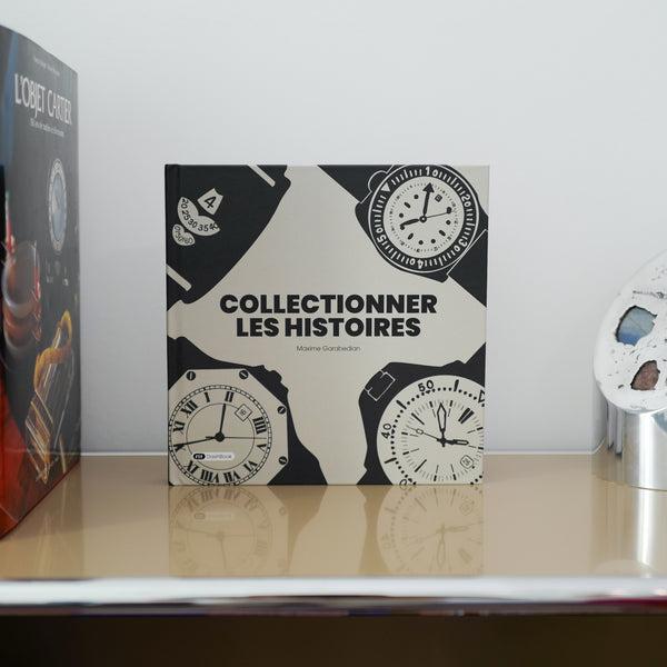 Café noir livre collectionner les histoires Maxime Garabedian horlogerie vintage Marseille idée cadeau fête des Pères