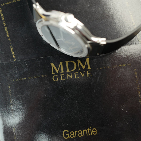 Café noir montre vintage Marseille horloger Hublot MDM Genève automatique full set 2001
