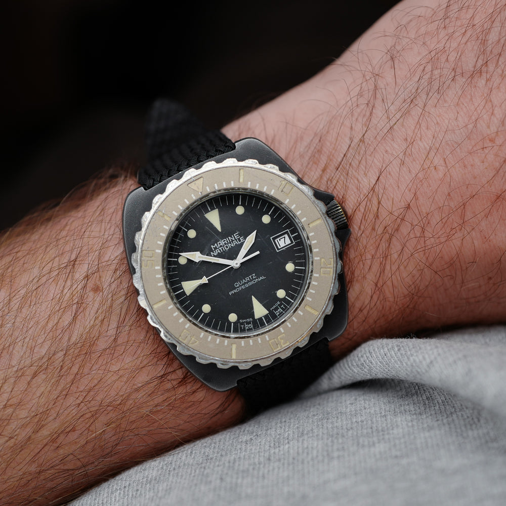 MARINE NATIONALE Quartz MRP PVD (Vintage 1990)