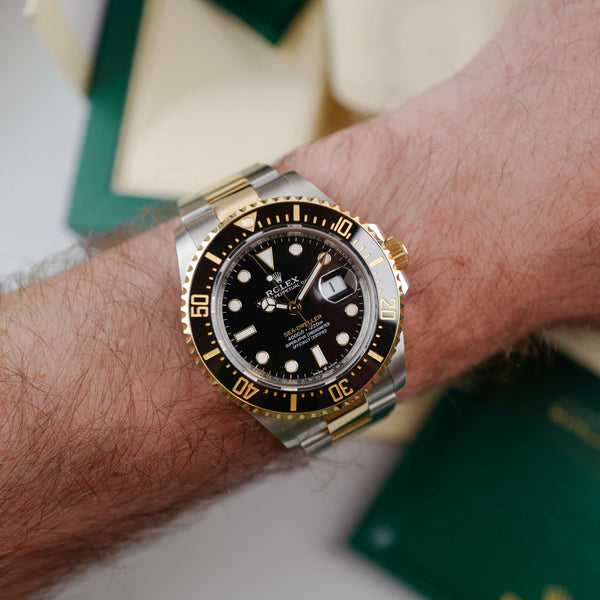 cafe noir montres Rolex Sea-Dweller Réf. 126603 - Full Set horlogerie montre rolex 3235 sea dweller 126603_2