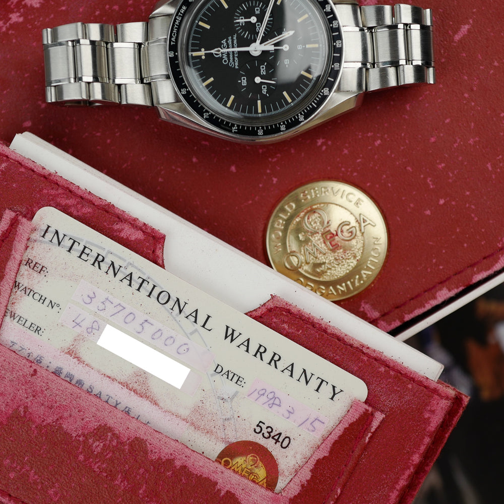 Café noir montres achat vente Marseille Omega Speedmaster professional tritium full set réf 3590 50 00 vintage 1998