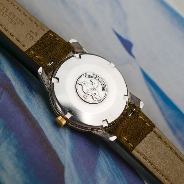 Café noir montres achat vente Marseille Omega Seamaster dorée 165011 1963 automatique