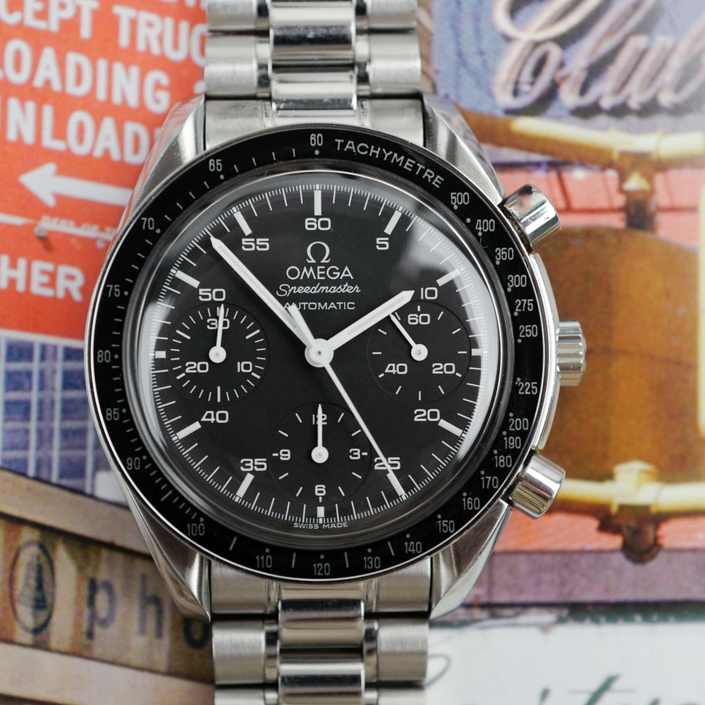 Café noir montres achat vente Marseille Omega Speedmaster reduced 3510 50 vintage 1998 automatique