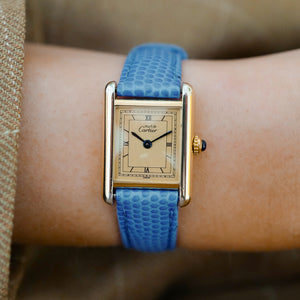 CARTIER Tank Quartz Sector Dial "Collection Must"  pour femme  (vintage 1990's)