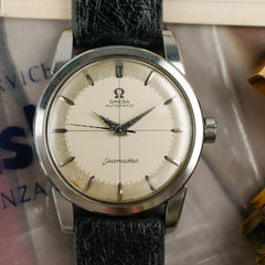 Café noir montres horloger Marseille Omega Automatic Seamaster Omega CK 2846 vintage 1960 papiers_2