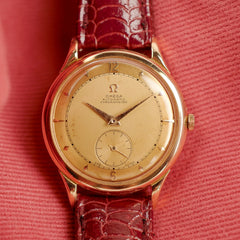 cafe noir montres horloger marseille omega centenary 30.10 bumper or massif 1948