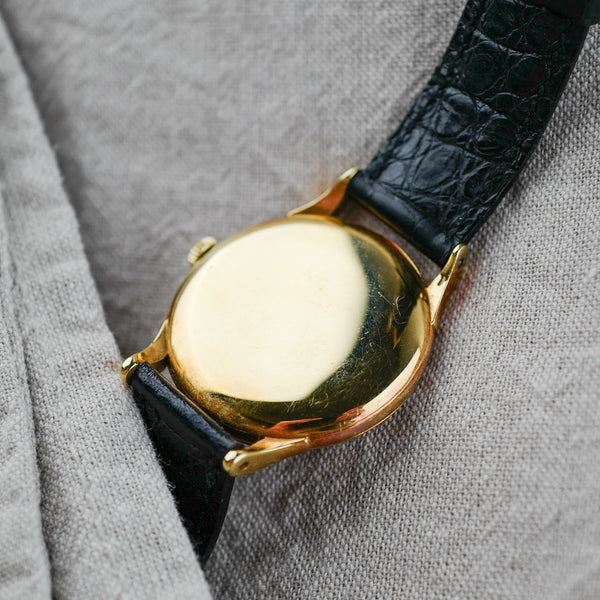 cafe noir montres horloger marseille omega centenary 30.10 or massif boite papier 1948_1