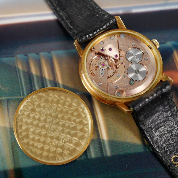 cafe noir montres horloger marseille omega geneve 131 021 mecanique omega 601 de 1969 or massif 18 carats