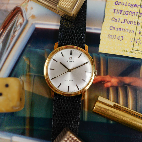 cafe noir montres horloger marseille omega geneve 131 021 mecanique omega 601 de 1969 or massif 18 carats
