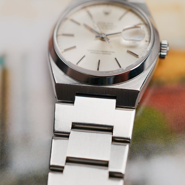 cafe noir montres horloger marseille rolex-datejust-oysterquartz-17000-cadran-blanc