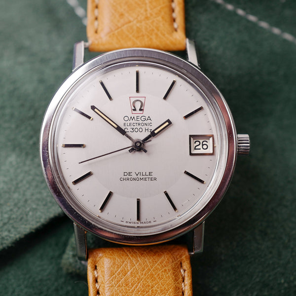 cafe noir montres horlogerie marseille omega Electronic F300Hz De Ville Réf. 198.0032 Omega 1250 année 1972_1