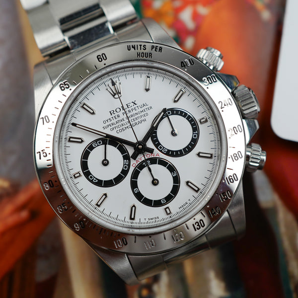 Café noir montres Marseille horloger Daytona blanc Zenith 16520