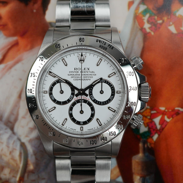 Café noir montres Marseille horloger Daytona blanc Zenith 16520