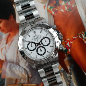 Café noir montres Marseille horloger Daytona blanc Zenith 16520