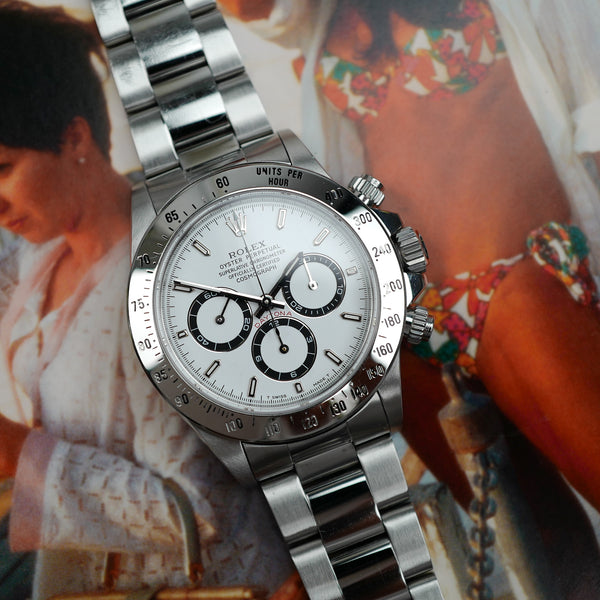 Café noir montres Marseille horloger Daytona blanc Zenith 16520