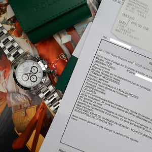 ROLEX Daytona "Zénith" - Réf. 16520 -  Série S - Cadran Blanc (Vintage 1993)