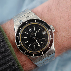 cafe noir montres vintage horloger marseille OMEGA Seamaster 120 396.0900 Jacques Mayol_1