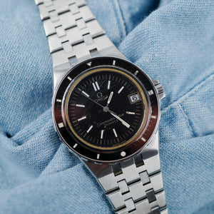 cafe noir montres vintage horloger marseille OMEGA Seamaster 120 396.0900 Jacques Mayol_1