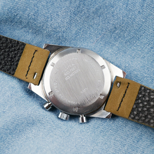 cafe noir montres vintage horloger marseille chronographe skin diver militaire venus_1