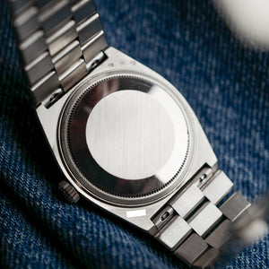 Rolex Day-Date Oysterquartz, Réf. 19019 "Or blanc & Cadran Bleu" (Vintage 1981)