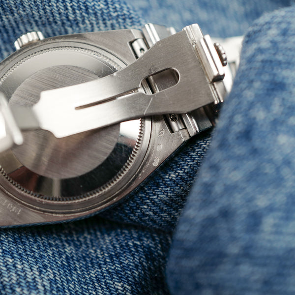 Rolex Day-Date Oysterquartz, Réf. 19019 "Or blanc & Cadran Bleu" (Vintage 1981)