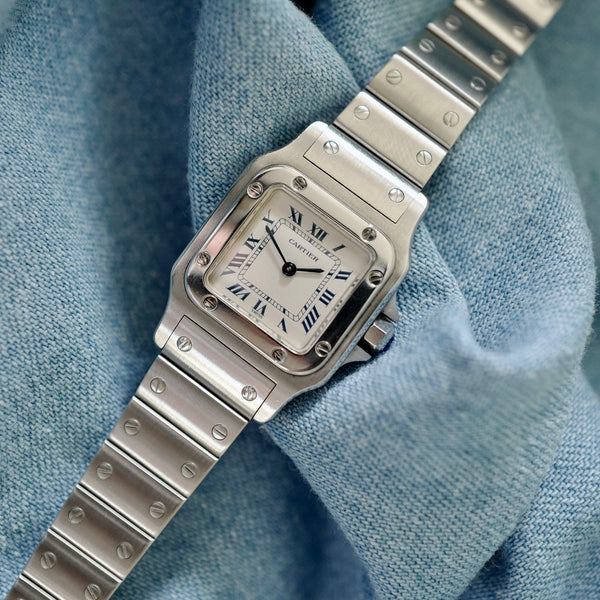 Cartier pour femme vintage Santos quartz