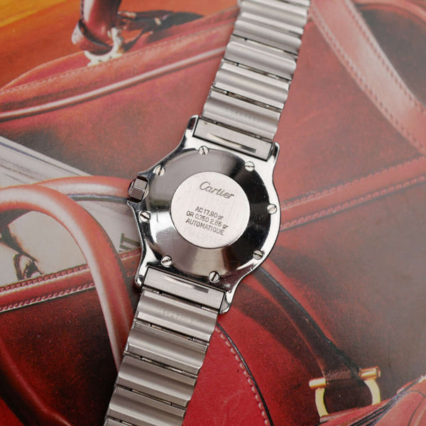 CARTIER Santos Octogonale GM "Or & Acier" - Réf. 2966 (Vintage 1990)