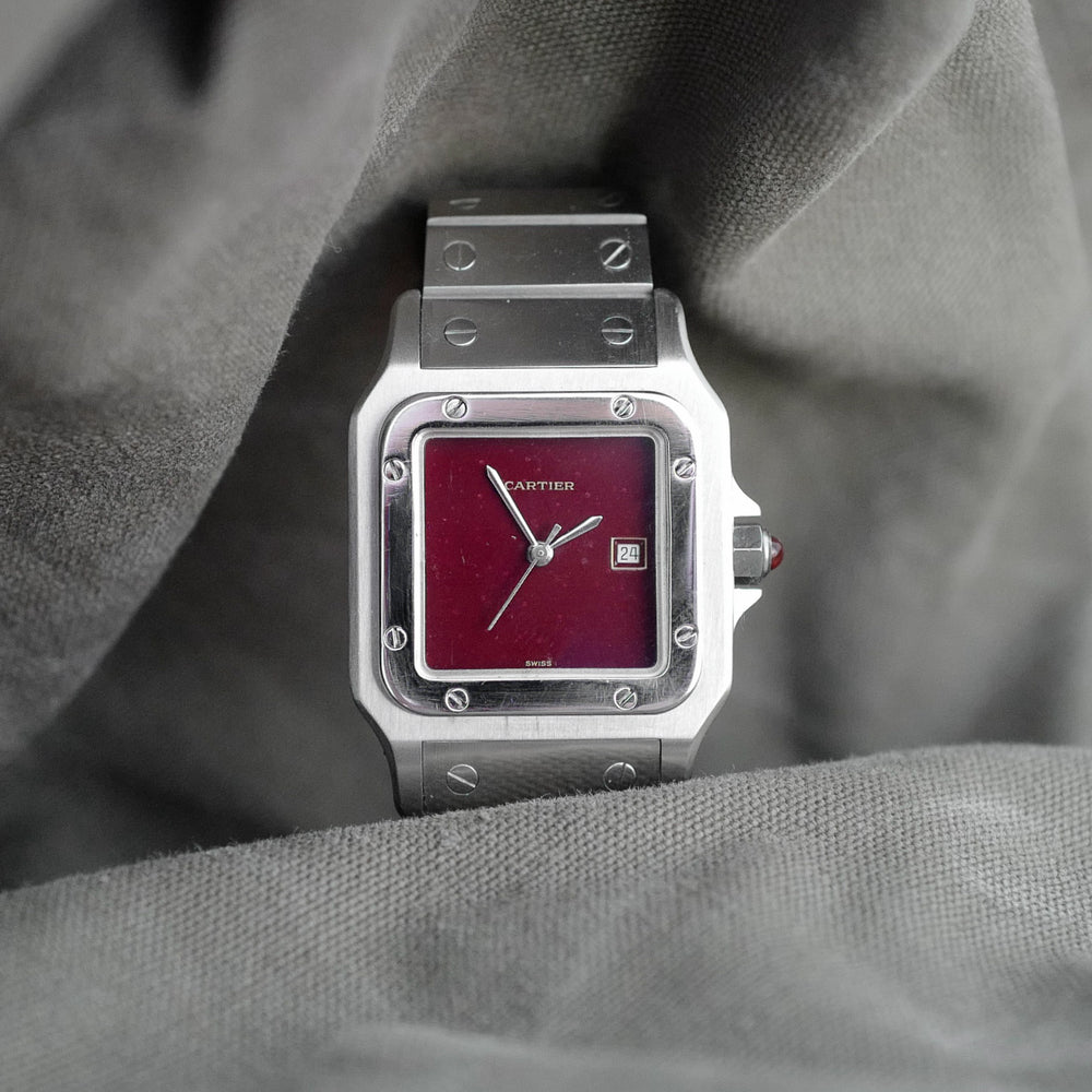 Cartier santos rouge