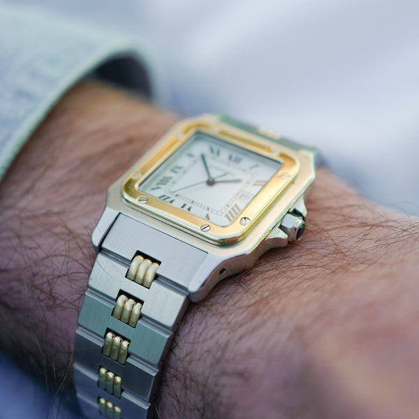 Cartier Santos vintage homme